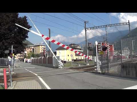 Passaggio a livello di via San Giuseppe - Tirano (SO) / Level Crossing / Bahnübergang / Planovergang