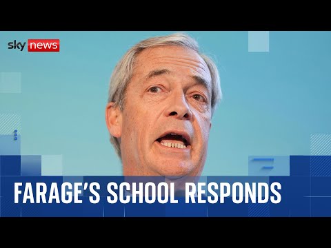 Nigel Farage's former school responds to claims he made racist comments as student