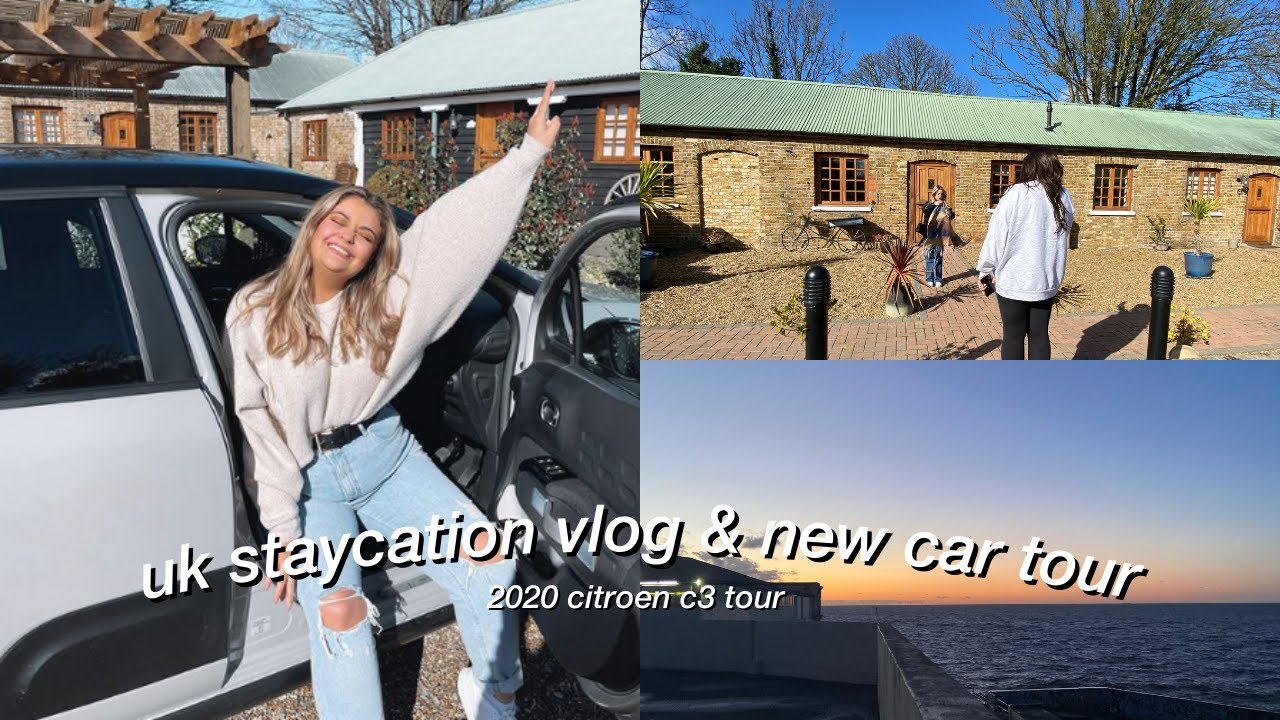 A LIL UK STAYCATION AND NEW CAR TOUR 🚘 visiting Kent & 2020 Citroen C3 car tour | styledby.chloe