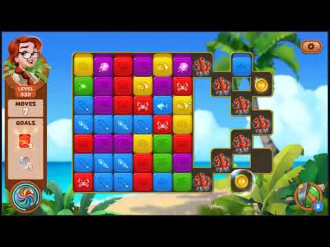 Lost Island Blast Adventure Level 939 - NO BOOSTERS 🏝️ | SKILLGAMING ✔️