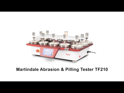 Martindale Abrasion & Pilling Tester TF210 Product Video