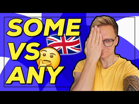 SOME vs ANY - Difference, Examples + Exercises | Learn English