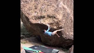 Video thumbnail of Whiskey Tango, V6. Superstition Mountains