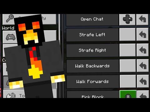 How to change controls on Minecraft Bedrock how use...