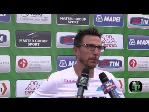 Mr Di Francesco e Floccari dopo il doppio test a Malles 18/07/15
