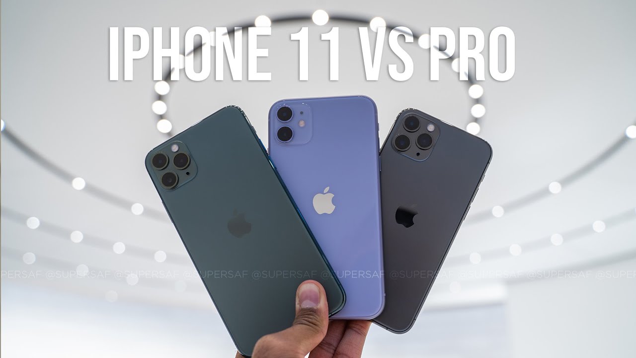 iPhone 11 vs iPhone 11 Pro Max Hands-On