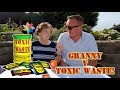 Toxic Waste Challenge Extremely Sour Candy V Granny