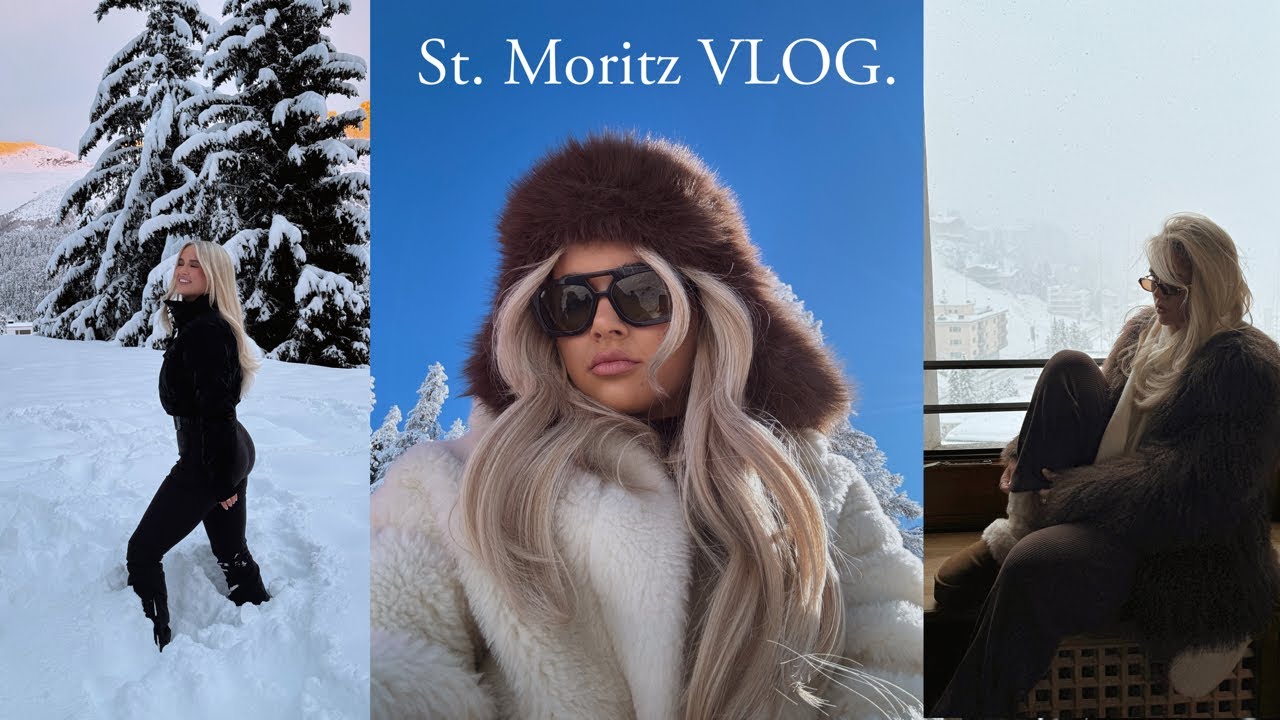 ST. MORITZ VLOG & CATCH UP | MOLLYMAE