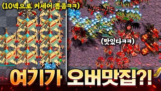 시작부터 넥서스 10개 짓고, 커세어만 미친듯이 뽑으면 생기는 일ㅋㅋ