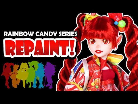 Rainbow Candy Serie 🍭 ROT - Cherry Doll