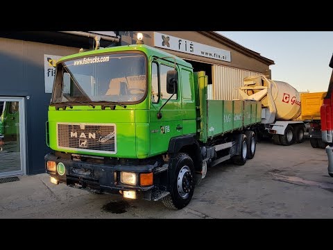 TRUCK MAN 26.402 6X4 TIPPER FIŠ TRUCKS & MACHINERY SLOVENIA