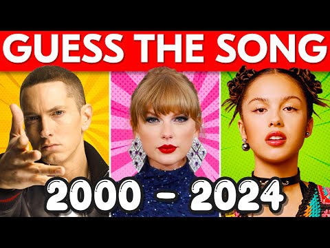 Guess the Song 🎤 | Most Popular Songs 2000-2024 | 🎶 Music Quiz