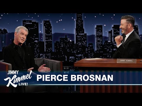 Pierce Brosnan on Coming to LA in 1982, First Solo Art Show & Audience Members Paint His Portrait