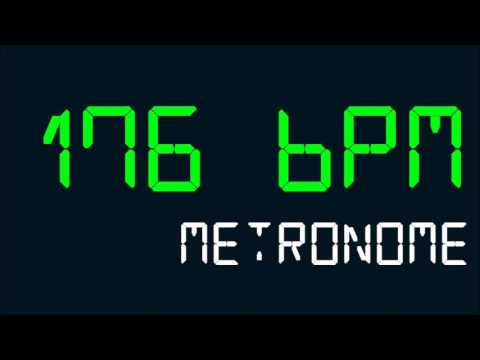 176 BPM (Beats Per Minute) Metronome