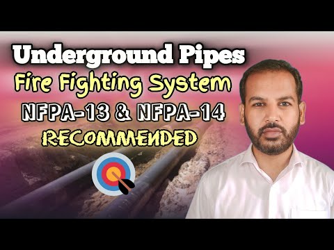 Fire Fighting Pipeline Protection from Freezing NFPA 13 NFPA 24 Explained