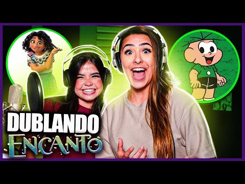 CEBOLINHA DUBLANDO ENCANTO! ft. Mariana Evangelista (Mirabel Madrigal)