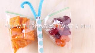 DIY Butterfly Snack Bags