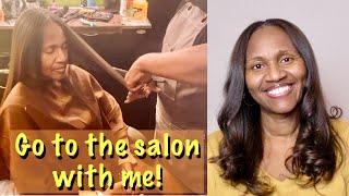 6-Month Trim On Fine Natural Hair  | Healthy Hair Over 50