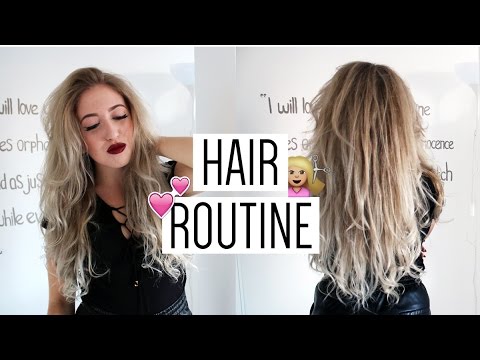 HAIR | My Hair Routine + Go To Everyday Hairstyle
