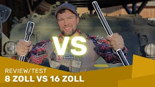 Welcher Lauf ist präziser? Hammerhead Oneshot 8Zoll vs 16Zoll Test