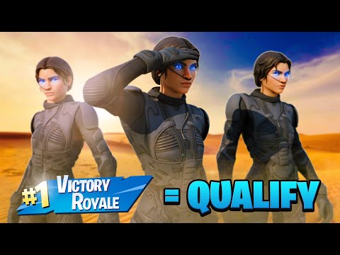 This WIN qualified us for FNCS Grand Royale Finals