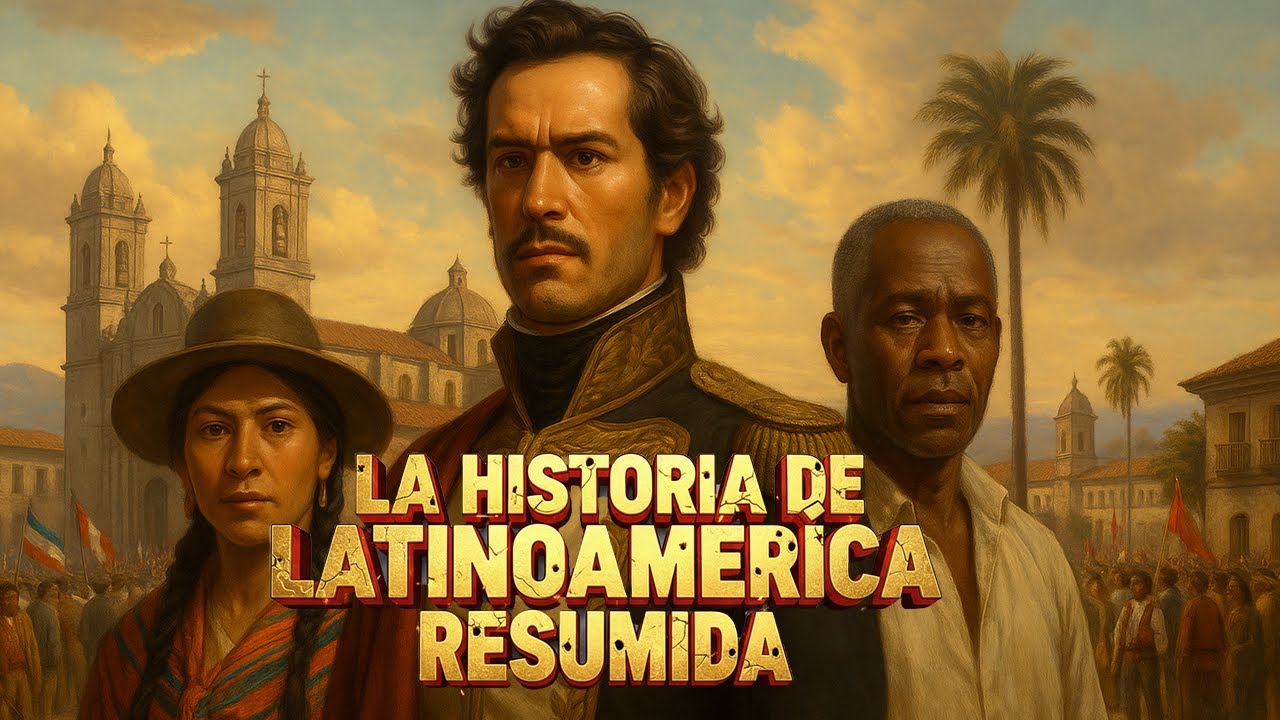 ✅ La HISTORIA COMPLETA de LATINOAMÉRICA | Resumen en 15 minutos