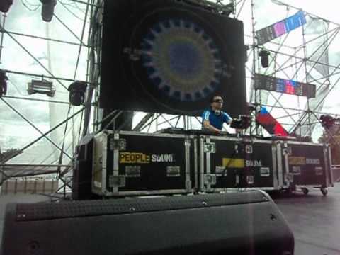 DJ Héctor Carrero en la Carpa Electrónica de #LaMegaFest!