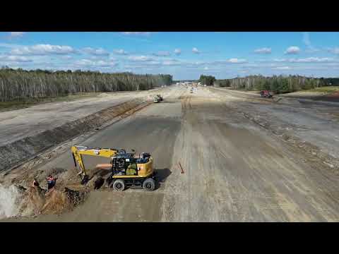 Budowa drogi ekspresowej S19 Lublin Lubartów tydzień 41_2025