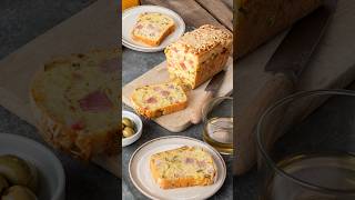 🫒 Le cake au jambon, olives et fromage