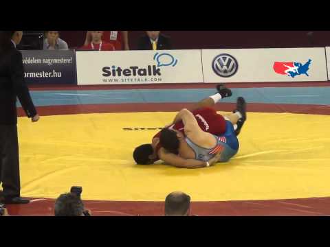Worlds FS - Gavin (USA) tech. fall Tsotselashvili (ISR), 84 kg