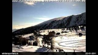 preview picture of video 'Bad Kleinkirchheim Falkert webcam time lapse 2010-2011'