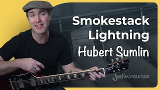 Riff #2: Smokestack Lightnin - Hubert Sumlin (Songs Guitar Lesson BS-521) How to play