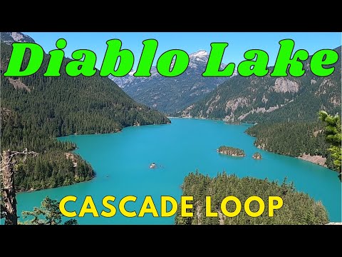 Corvettes driving the Cascade Loop in Washington State