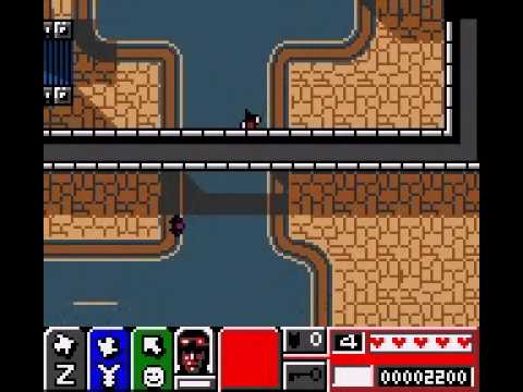 grand theft auto game boy color controls