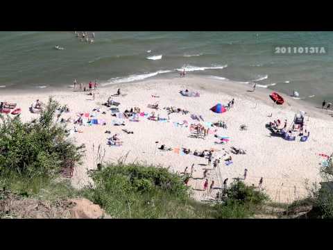 Chłapowo plaża - panorama