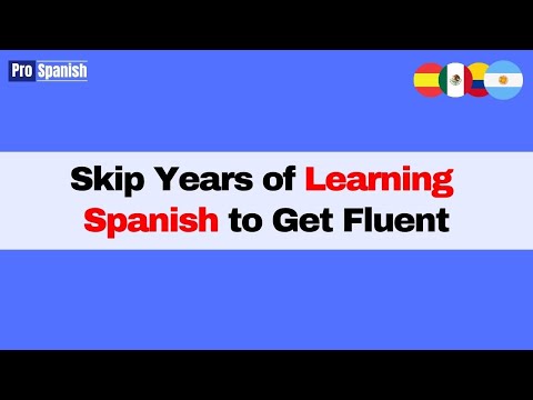 Learn Spanish: Use this 8 Word Frame Until Fluent