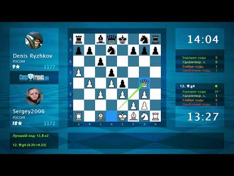 Chess Game Analysis: Sergey2006 - Denis Ryzhkov : 1-0 (By ChessFriends.com)