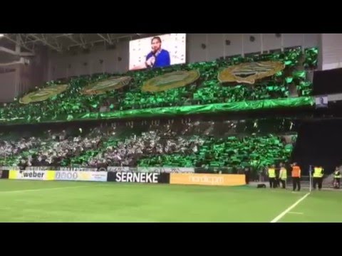 Djurgården-Hammarby 2016  04 19 1-3 Ultras Hammarby Tifoshow