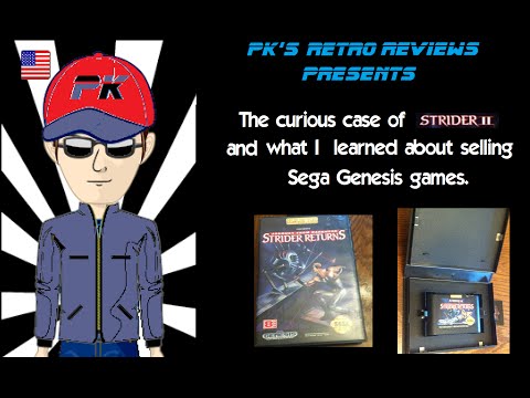 The curious case of Strider II and what I learned about selling Sega Genesis games
