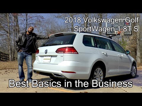 2018 Volkswagen Golf SportWagen 1.8T S - Best Basics in the Business