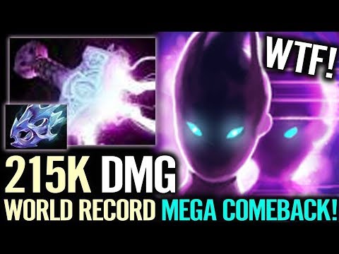 World Record! - 215k Damage in 1 hour -  VGJ.Storm Timado Dota 2 Megacreeps ComeBack