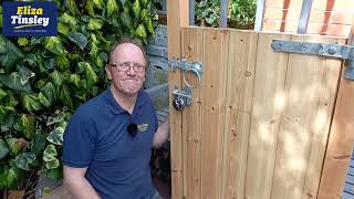 How to Fit a Padbolt to a Gate