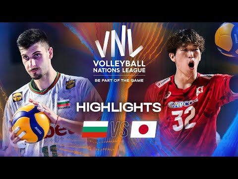 Bulgaria 🇧🇬 vs. Japan 🇯🇵 - Highlights | Week 2 | Men's VNL 2025