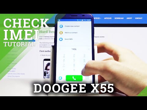 How to Check IMEI / SN in DOOGEE X55 – IMEI Status & Serial Number