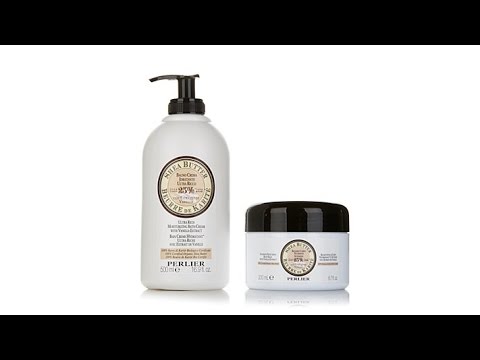 Perlier Shea Vanilla 2piece Bath Cream and Body Balm