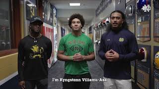We Invited Local Kids to our Spring Game | Notre Dame Football