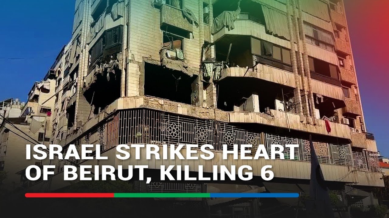 Israel strikes heart of Beirut, killing 6 | ABS-CBN News
