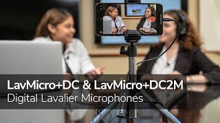 Video thumbnail for Saramonic LavMicro+DC & LavMicro+DC2M | Digital Lavaliers for Recording One or Two People to Devices by Saramonic