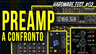 Video thumbnail for Preamp a confronto: API 512c, SSL Big Six, Millennia Media TD-1, Mackie VLZ - Hardware Test 02 by RECnMIX