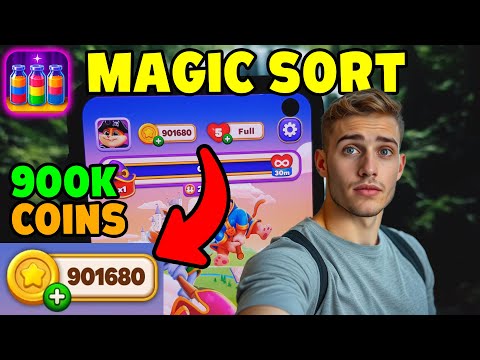 Magic Sort Hack ✅ How to Get Unlimited FREE Coins in Magic Sort (iOS & Android) Tutorial